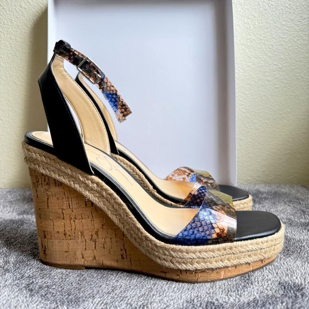 Jessica-simpson Women's Tan and Black Sandals